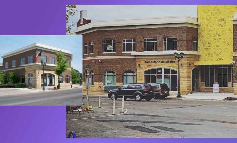 El Consulado de México en Saint Paul atiende a la comunidad mexicana de Minnesota, Dakota del Norte, Dakota del Sur y varios condados de Wisconsin.